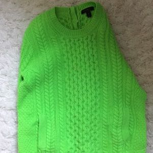 Jcrew green sweater